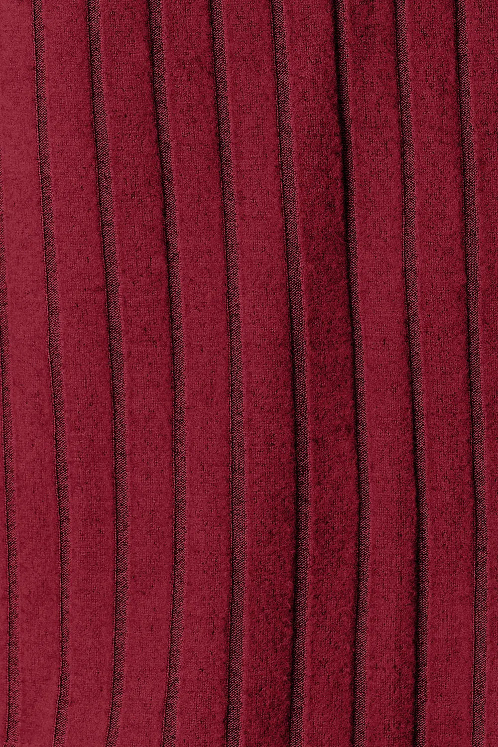 Full Size Ribbed Round Neck Long Sleeve Slit Top