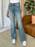Full Size Medium Rise Tummy Control Destroy Flare