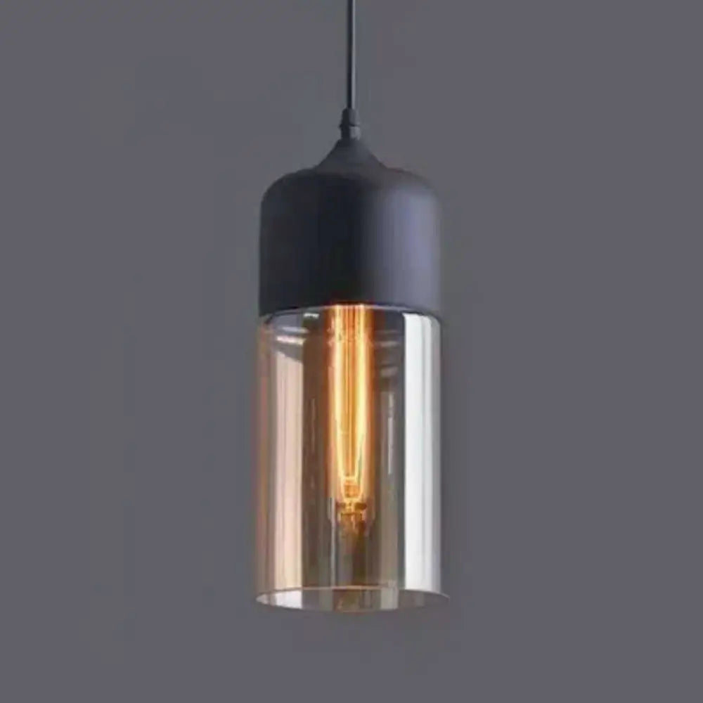 DecorBites™ 1 Light Pendant Lighting Retro Industrial Style Glass Pendant Ceiling Lights for Restaurant
