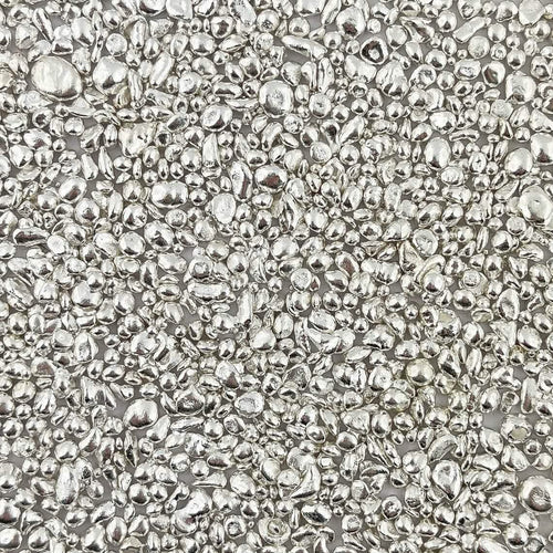 1 oz Troy Ounces Silver Poured Shot .999+ Fine Silver