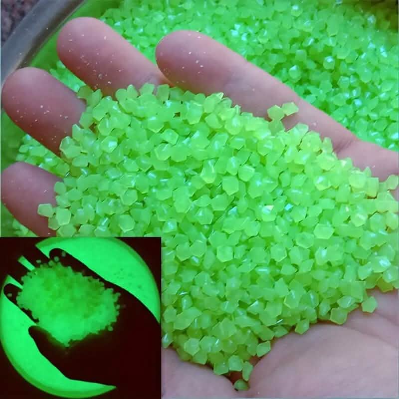 1000-Pieces: Luminous Glowing Stones for Garden, Plants, Aquarium & More