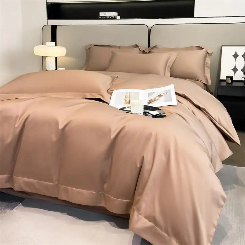 DecorBites™ 1000TC Egyptian Cotton Bedding Set with Duvet Cover