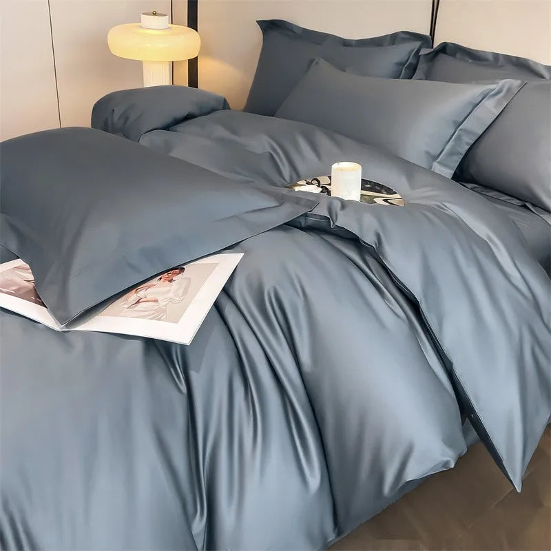DecorBites™ 1000TC Egyptian Cotton Bedding Set with Duvet Cover