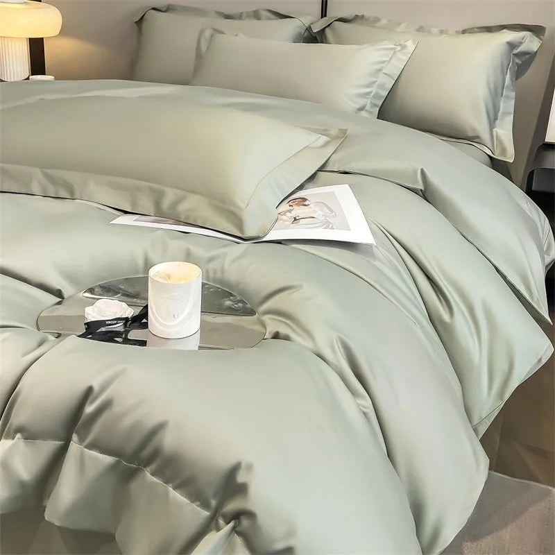 DecorBites™ 1000TC Egyptian Cotton Bedding Set with Duvet Cover