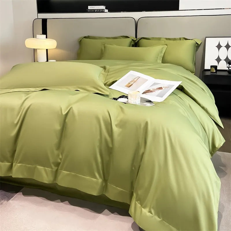 DecorBites™ 1000TC Egyptian Cotton Bedding Set with Duvet Cover