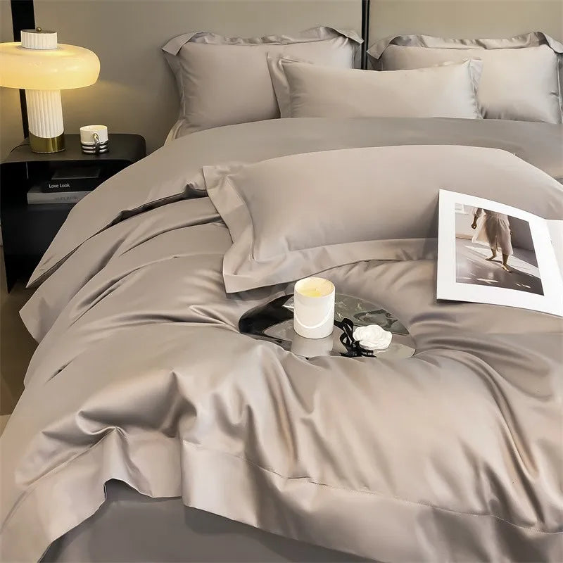 DecorBites™ 1000TC Egyptian Cotton Bedding Set with Duvet Cover