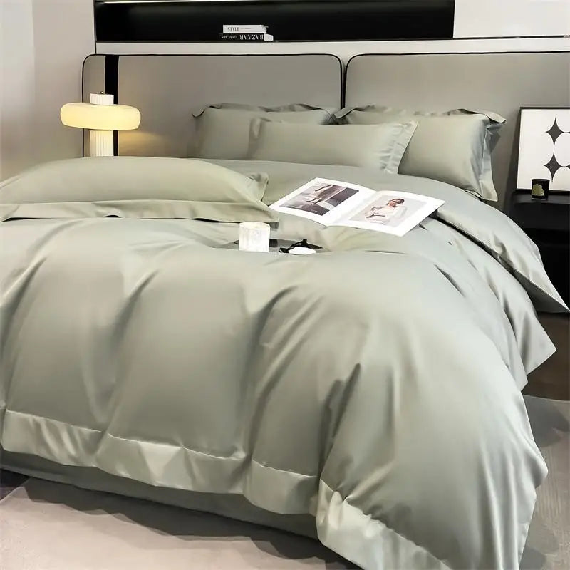 DecorBites™ 1000TC Egyptian Cotton Bedding Set with Duvet Cover