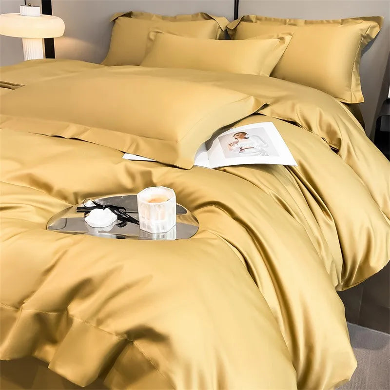 DecorBites™ 1000TC Egyptian Cotton Bedding Set with Duvet Cover