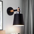 DecorBites™ Nordic Monochrome Rotatable Wall Lamp with Empire Shade, Ideal for Stairs
