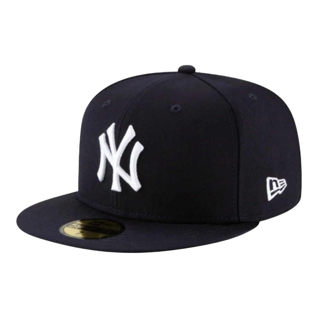 New Era 59Fifty New York Yankees Men Fitted Hat Navy Blue