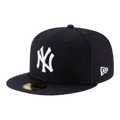 New Era 59Fifty New York Yankees Men Fitted Hat Navy Blue