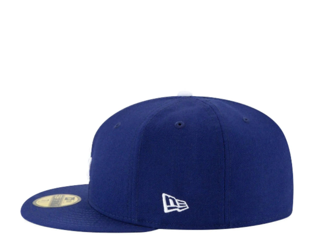 New Era 59Fifty Los Angeles Dodgers Men Fitted Hat Royal Blue