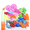 Magnetic Water Baby Fishing Toy Fish Sets