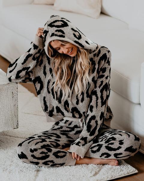 Long Sleeve Hoodie and Pants Set Casual Two-piece Set See size chart under “more details”