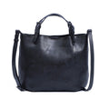 Vintage First-Layer Cowhide Mother & Child Handbag - Retro Dumpling-Style Leather Tote with Genuine Leather Lining (30x26x11cm)Vintage First-Layer Cowhide Mother & Child Handbag - Retro Dumpling-Style Leather Tote with Genuine Leather Lining (30x26x11cm)