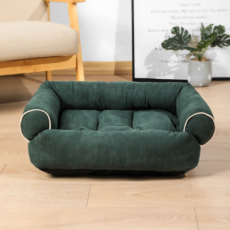 New Dog Bed Sleeping Sofa Pet Winter Warm House