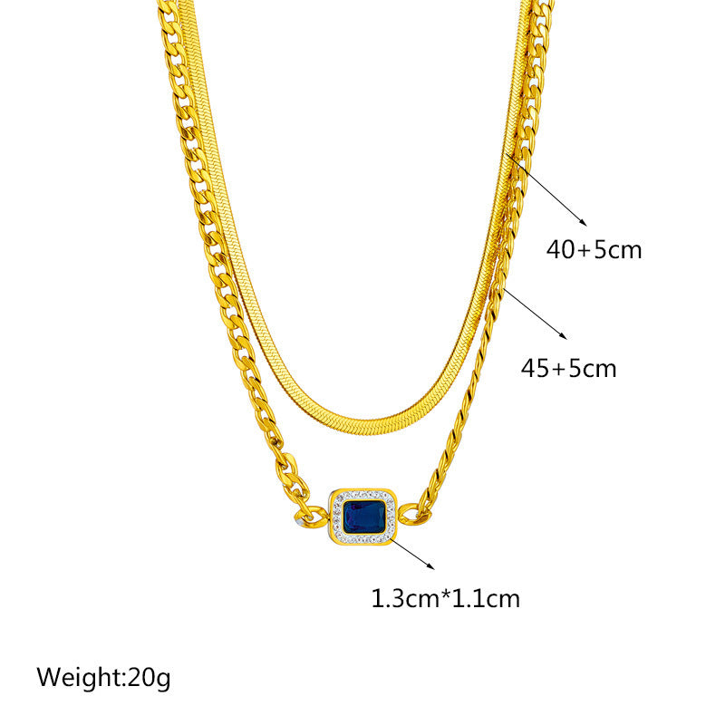 Women's European And American Style Simple Personality Premium Vintage Necklace