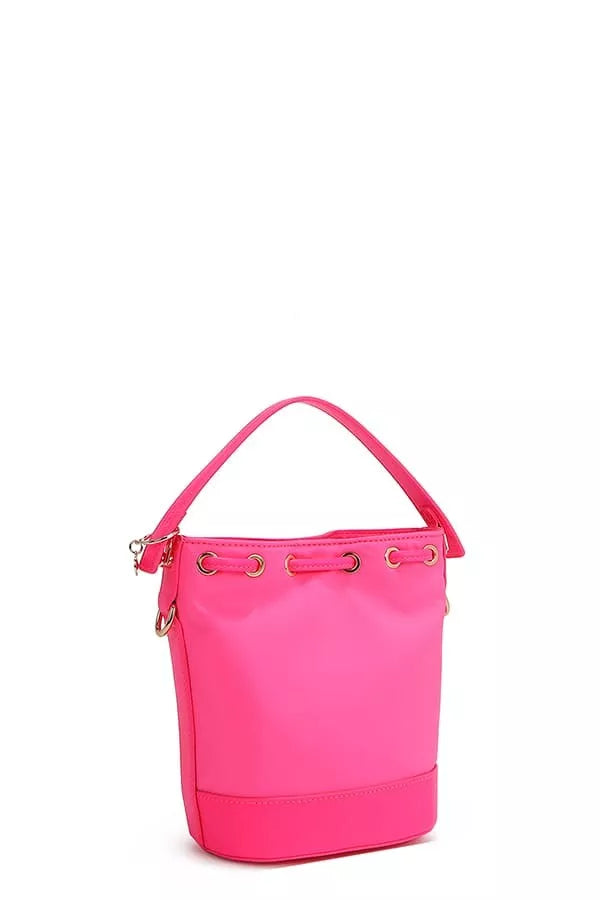Color Patch Bucket Bag