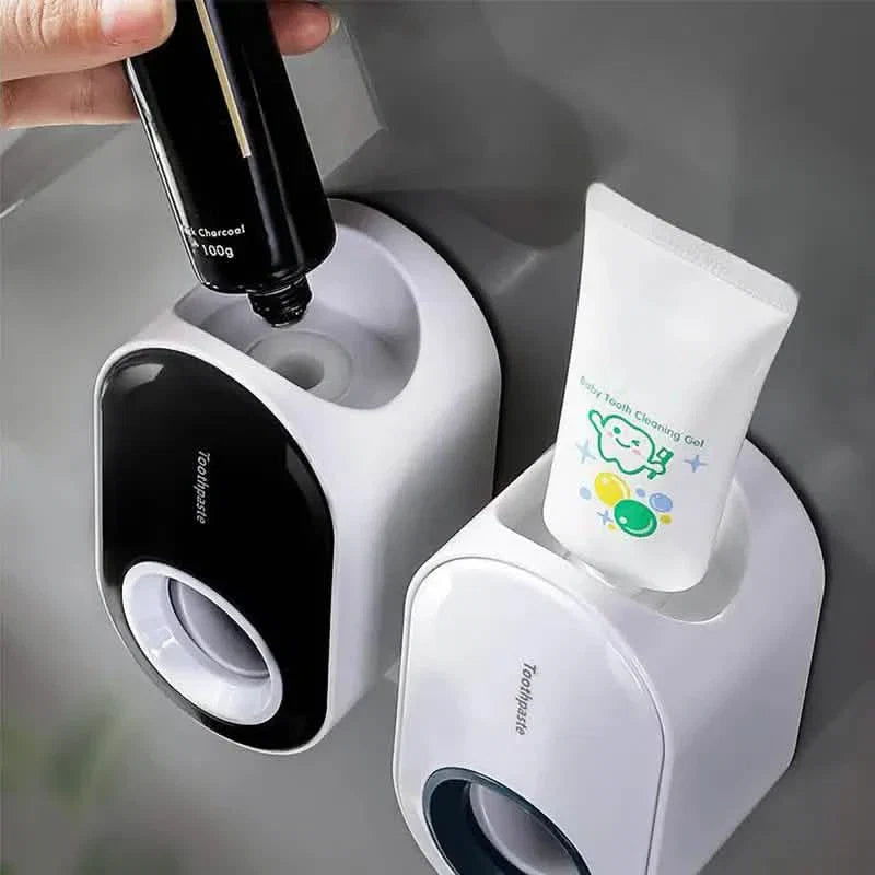 2-Pack:  Wall-Mounted Automatic Toothpaste Dispenser