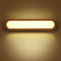 DecorBites™ Contemporary LED Sconce Vanity Light for Bedroom - Oval Elongated Acrylic Fixture