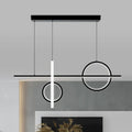 DecorBites™ 23.5"/31.5" Acrylic Bike Pendant Lighting Nordic LED Island Lamp - Black/Gold