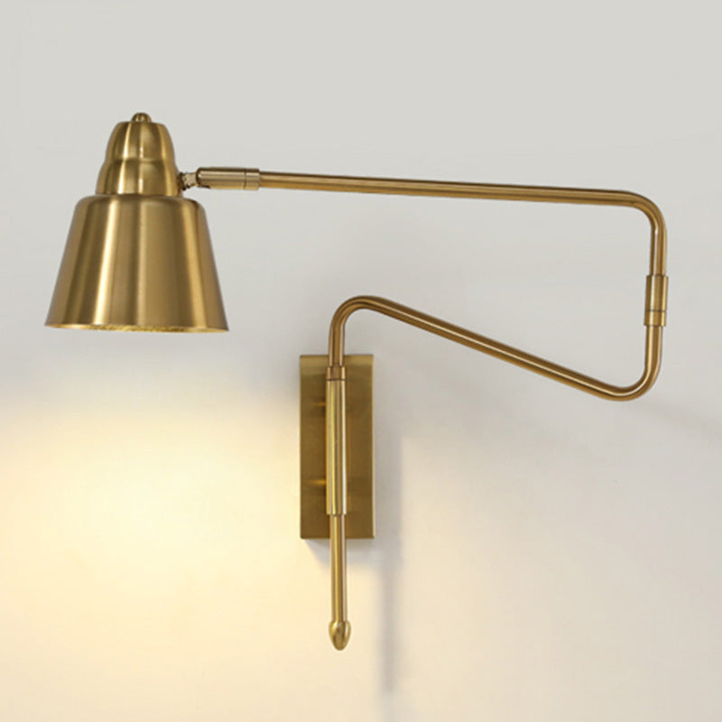 DecorBites™ Modern Wall Mounted Reading Lamp: Retractable Arm, Nordic Style