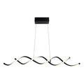 DecorBites™ Black Metal LED Pendant Ceiling Light for Contemporary Dining Room Decor