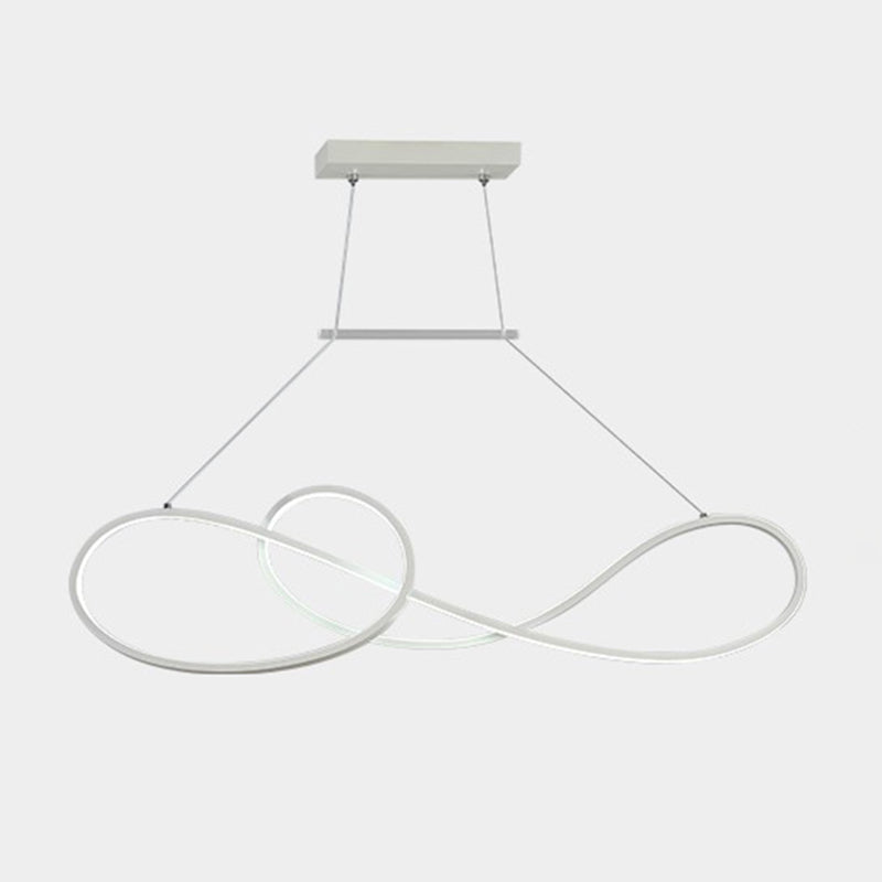 DecorBites™ LED Strip Island Pendant Light - Minimalist Metal Dining Room Lighting Fixture