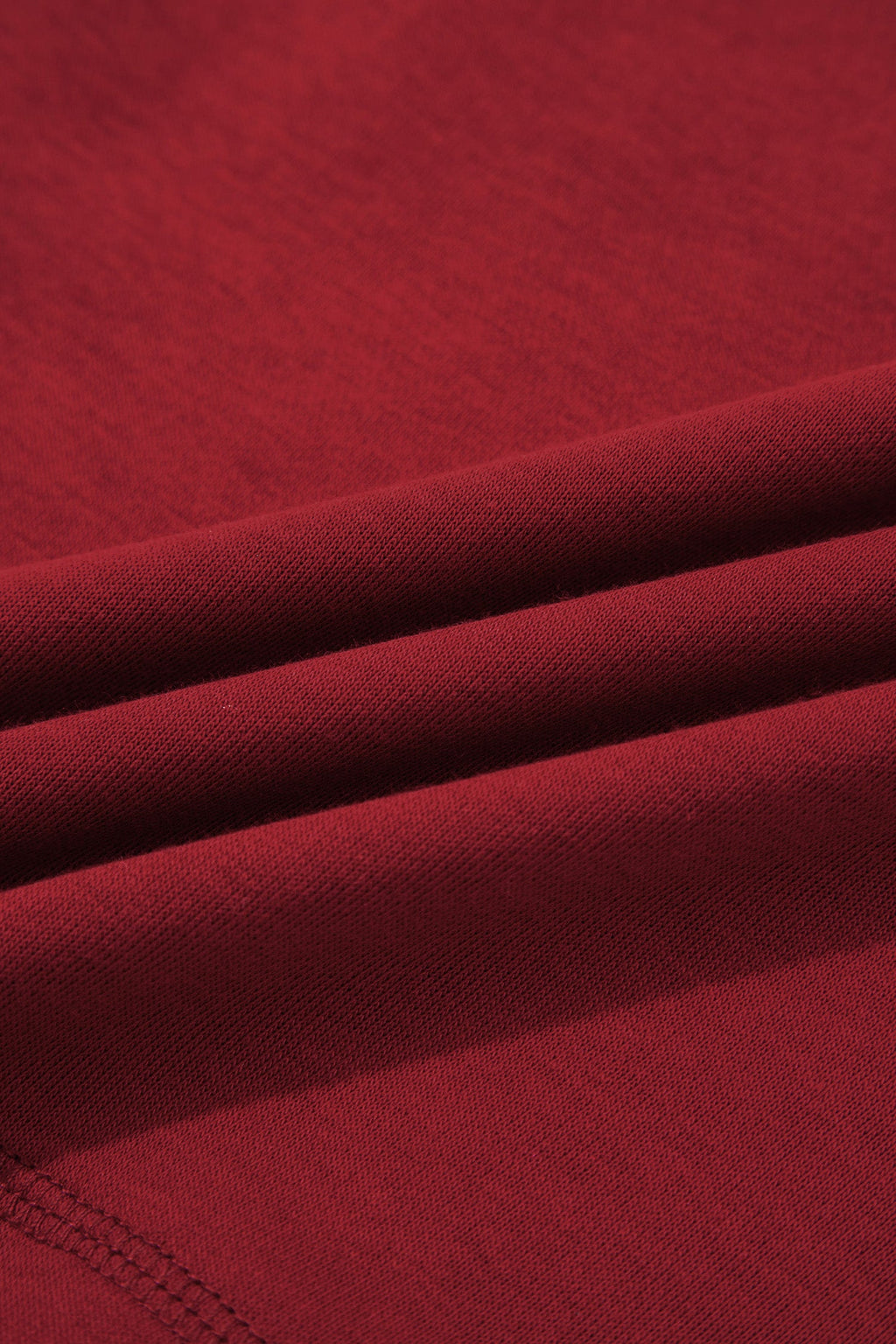Racing Red Drop Shoulder Boxy Tee and Barrel Pants Set