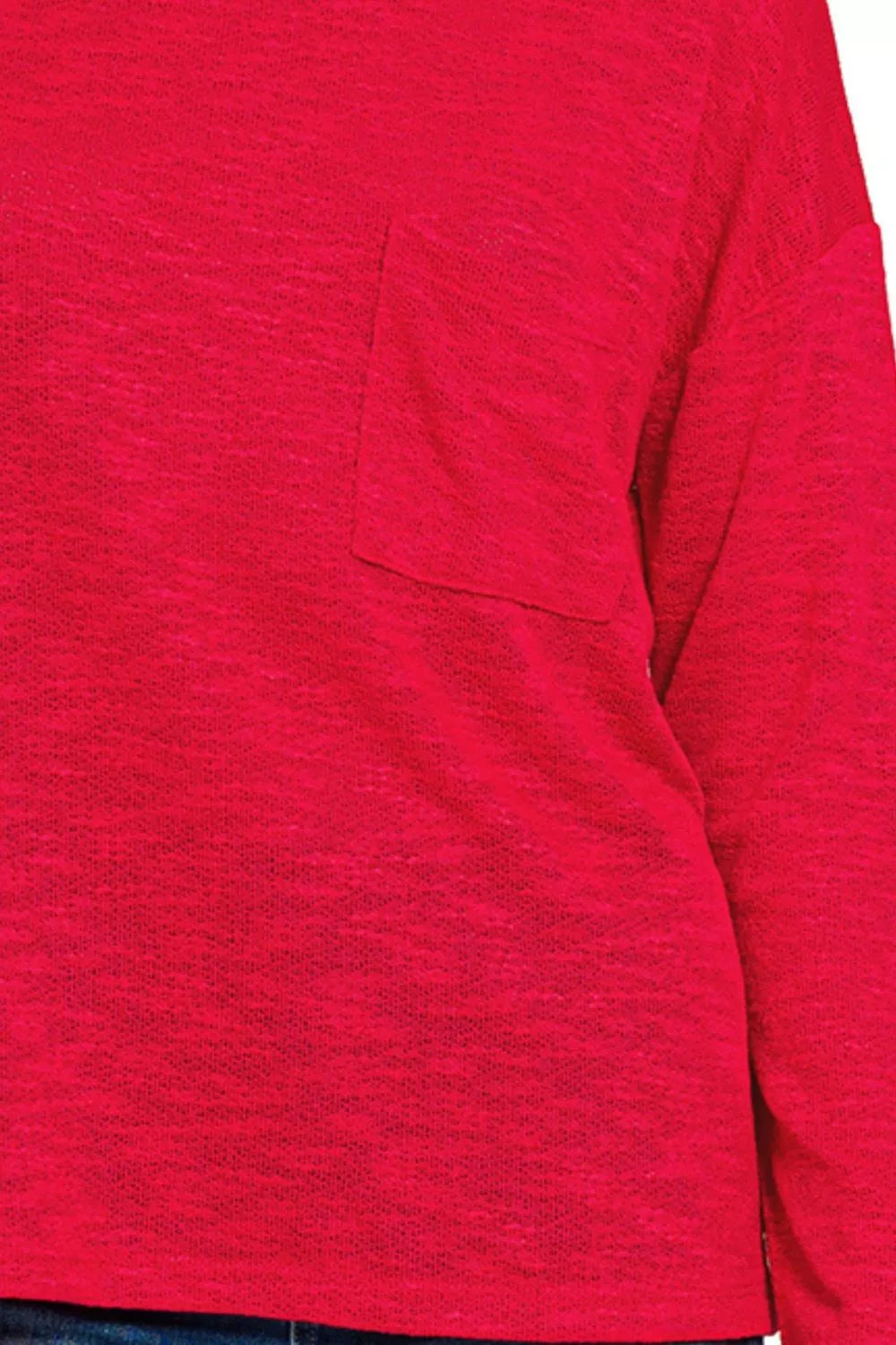 Slub Hacci Long Sleeve T-Shirt