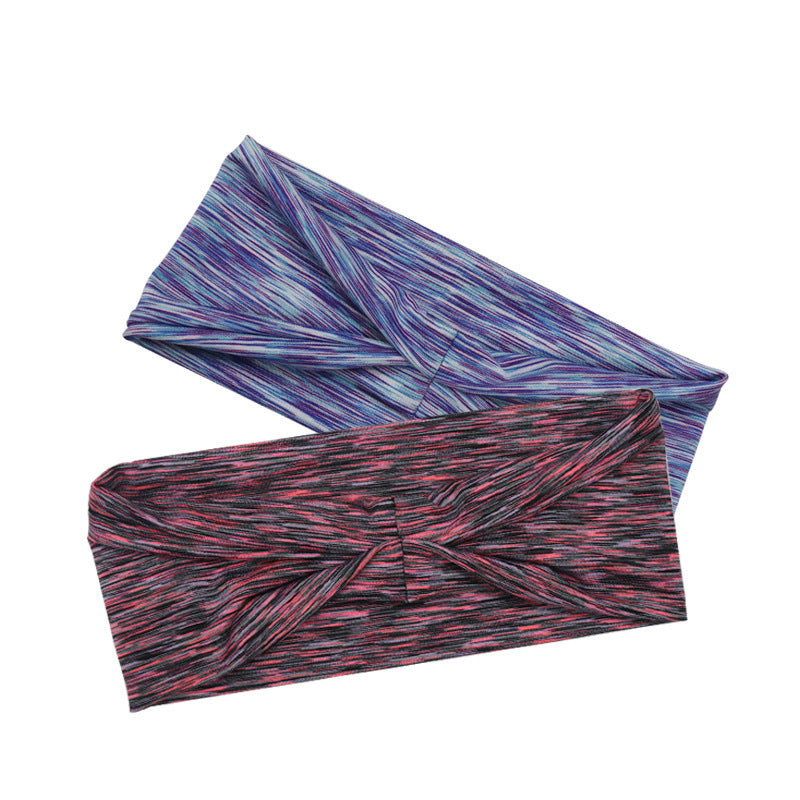 Hairband Sweat-absorbent Solid Color Fashion Yoga