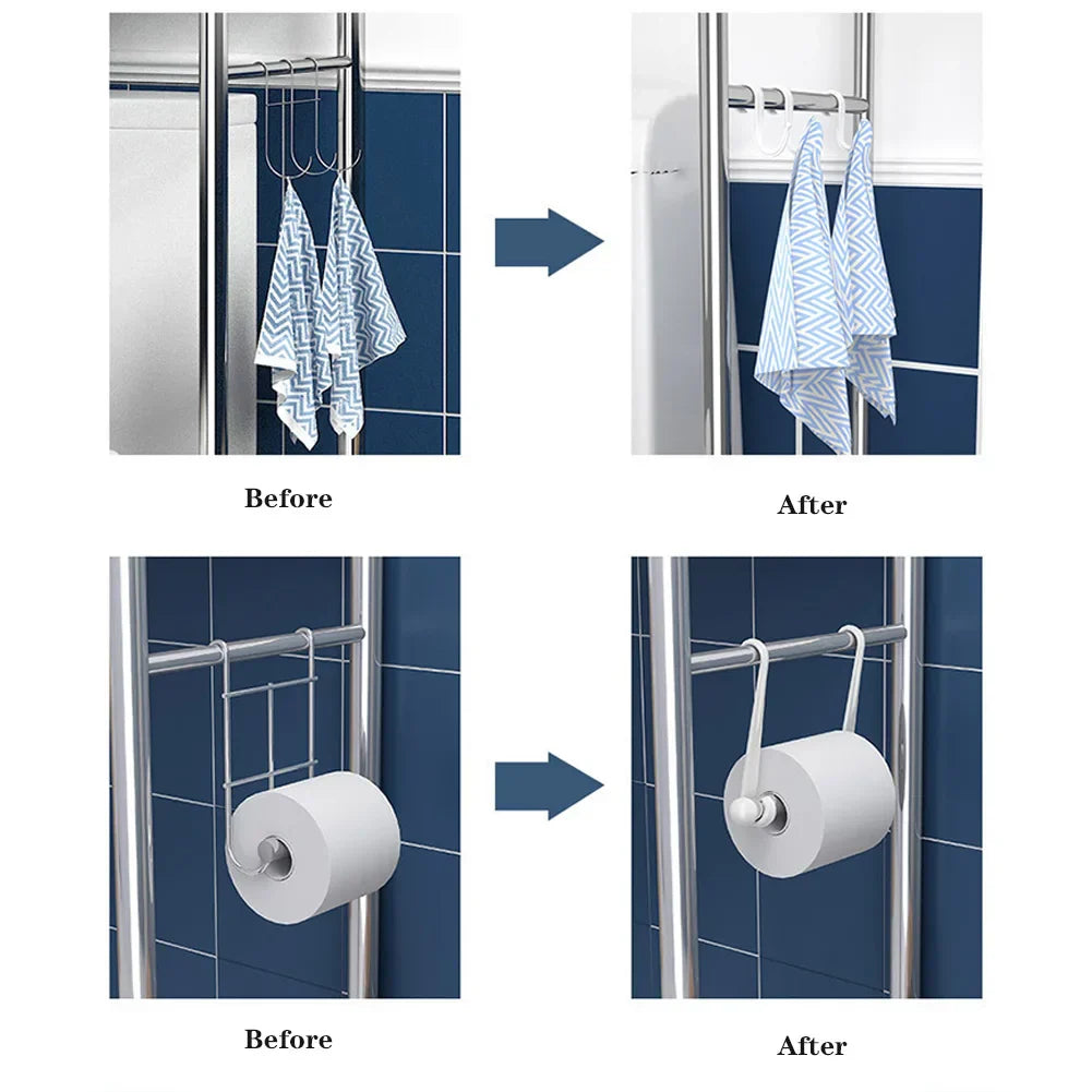 DecorBites™ 3-Tier Over Toilet Metal Storage Shelf