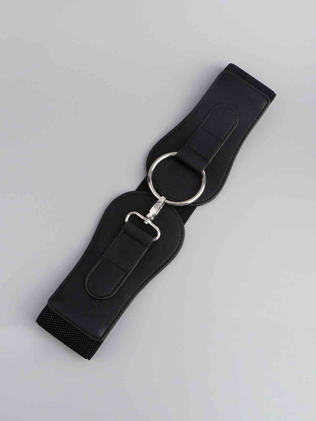 Elegant Fashion PU Elastic Wide Belt – Adjustable Comfort Fit See size chart under “more details”