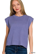 Round Neck Viscose Sweater Vest