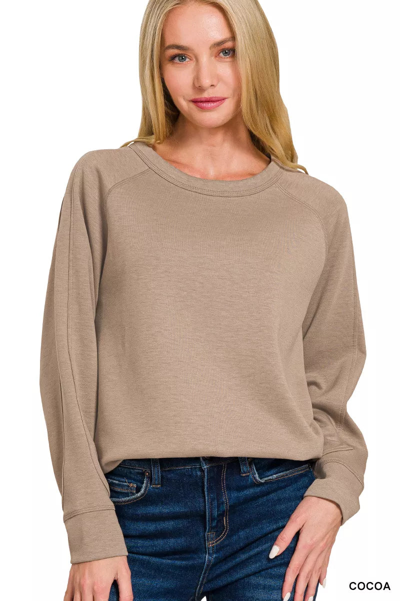 Scuba Round Neck Sweatshirt