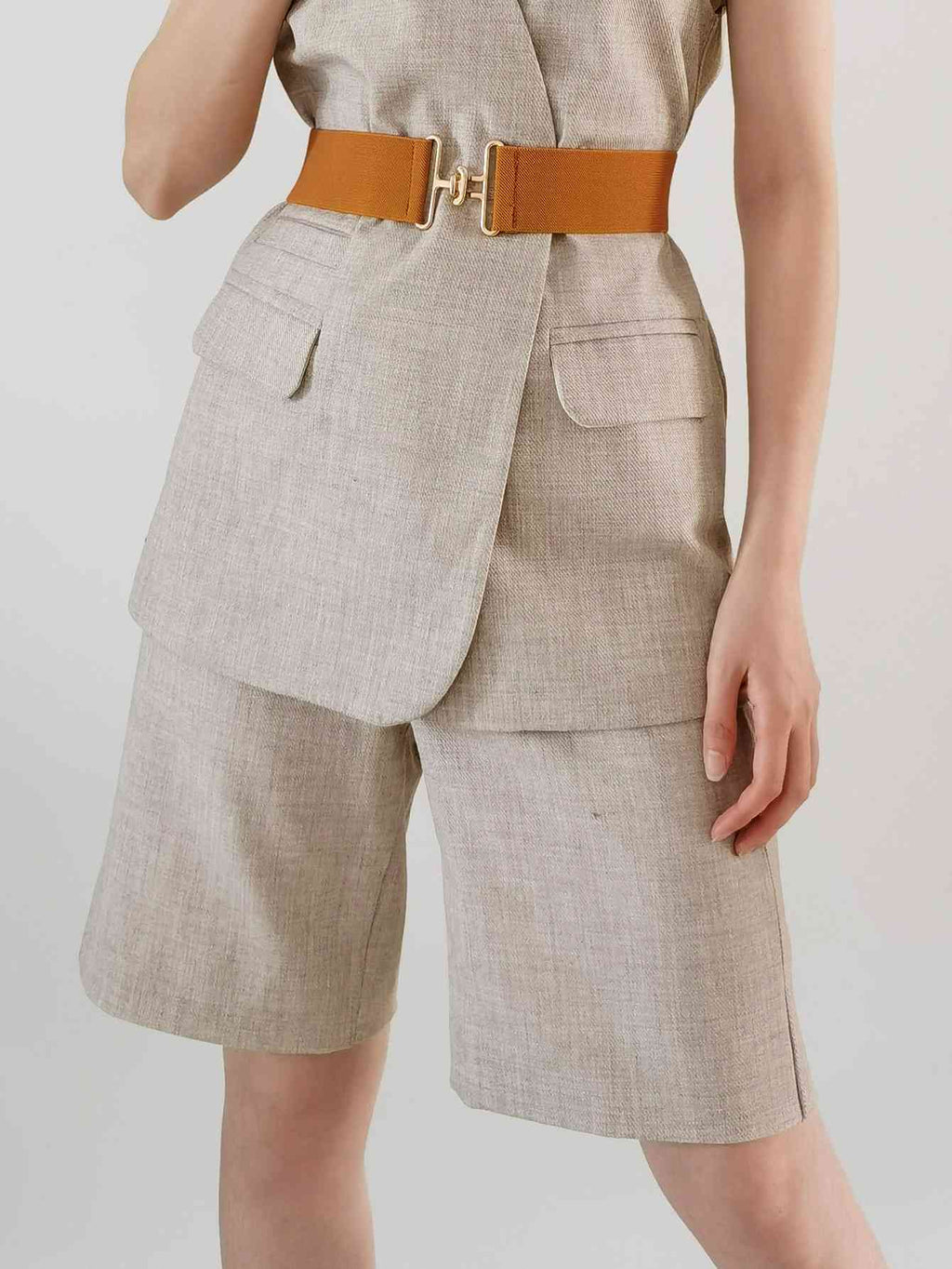 StylishFit Elastic Wide Belt – Adjustable Comfort and Chic Design See size chart under “more details”