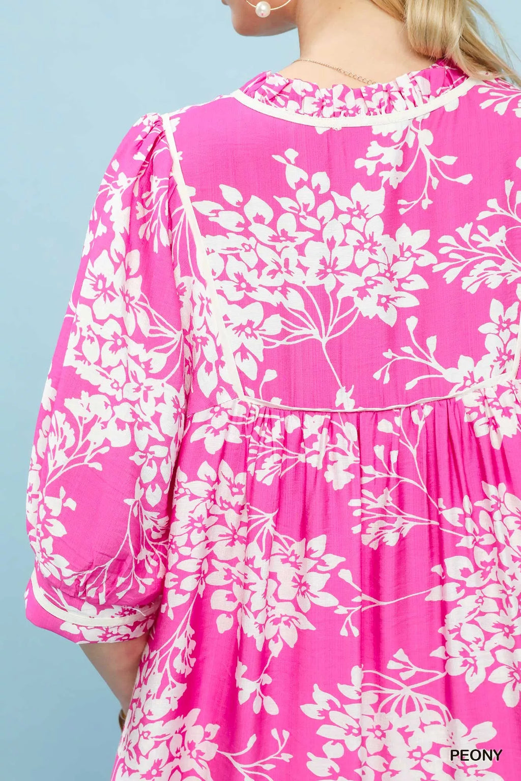 Floral Babydoll Dress with Pockets