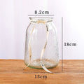 Simple Ice Seal Glass Gradient Color Vase