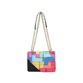 Western Style Chain Women's Fashion Color Contrast Crossbody See size chart under “more details”