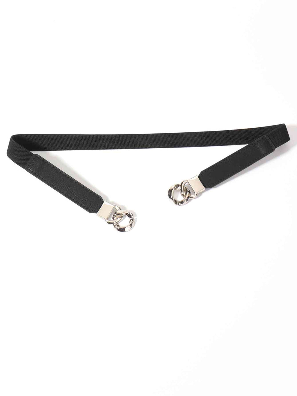 ElegantStyle Zinc Alloy Buckle Elastic PU Belt – Versatile and Stylish Accessory See size chart under “more details”