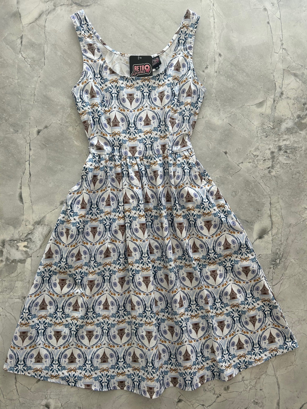 Honey I'm Home Fit & Flare Dress