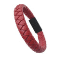 Leather woven creative data cable bracelet