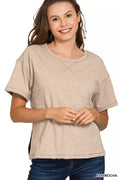 Cotton Slub Short Sleeve Tee