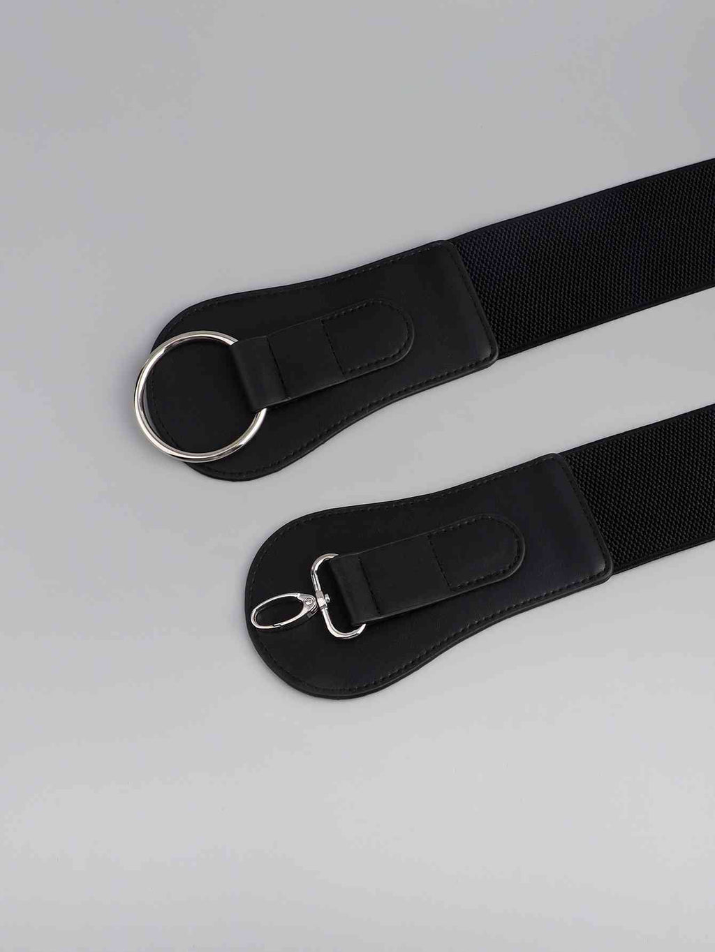 Elegant Fashion PU Elastic Wide Belt – Adjustable Comfort Fit See size chart under “more details”