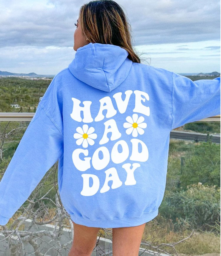 Spring And Autumn Men's Women's Hoodie Flower Print Casual Hoodie See size chart under “more details”
