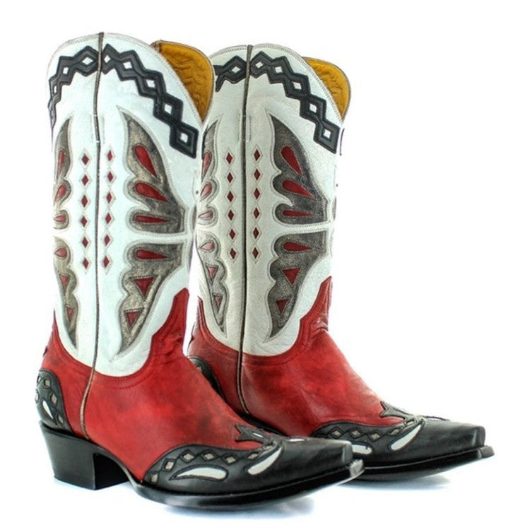 Thick Mid Heel Women's High Boots