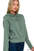Drawstring Scuba Hoodie