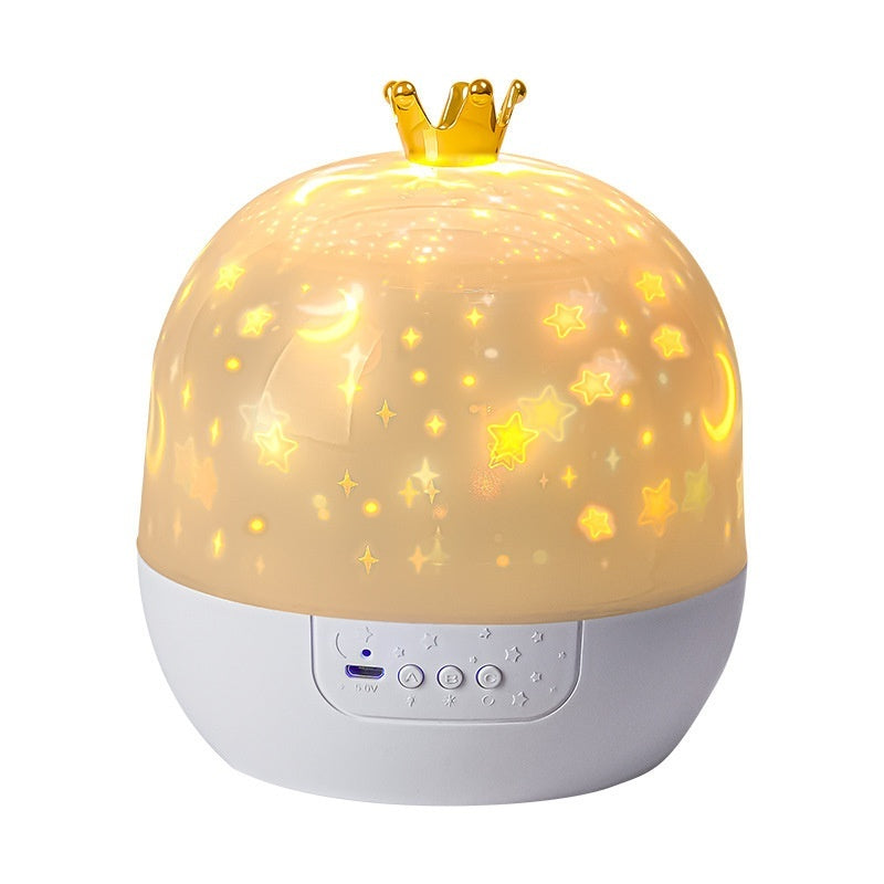 Rotating Starry Sky Starry Sky Projection Lamp Music Box