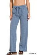 Ribbed Drawstring Lounge Pants