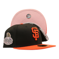 New Era x NYCMode 59Fifty MLB San Francisco Giants 2012 World Series Fitted W/ Pink Undervisor